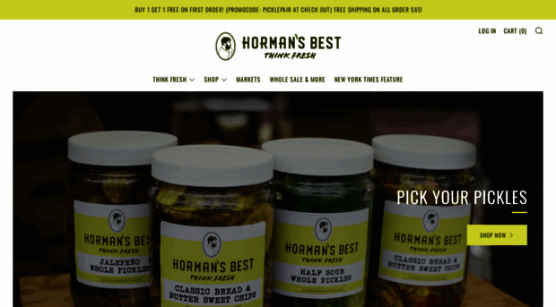 hormansbestpickles.com