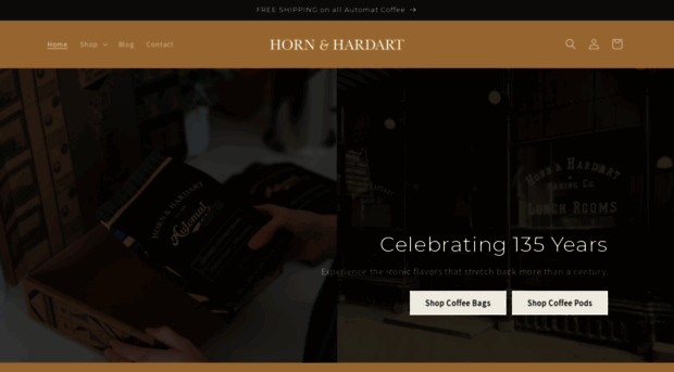 hornandhardartcoffee.com