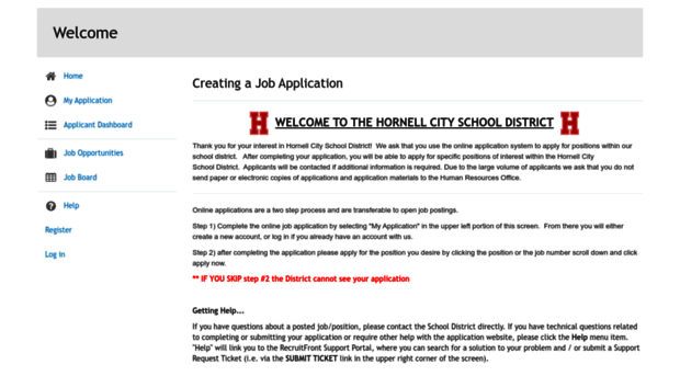 hornell.recruitfront.com