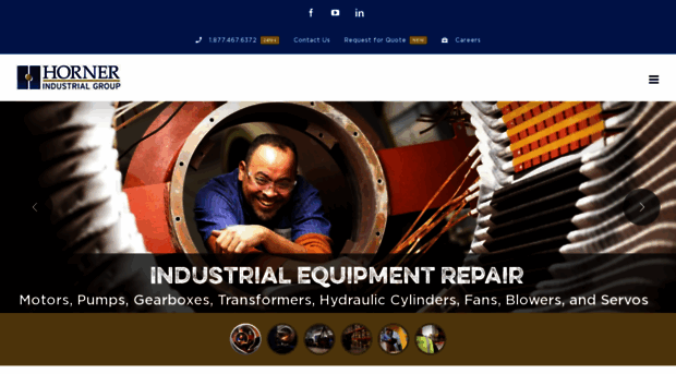 hornerindustrial.com