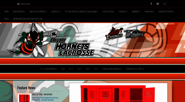 hornetslacrosse.com