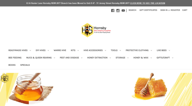 hornsby-beekeeping.com