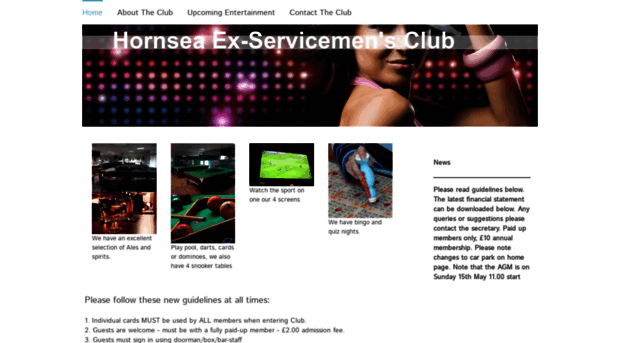 hornseaexservicemensclub.co.uk