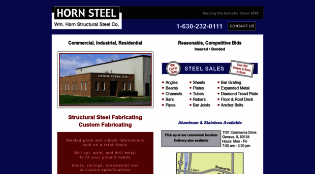 hornsteel.com