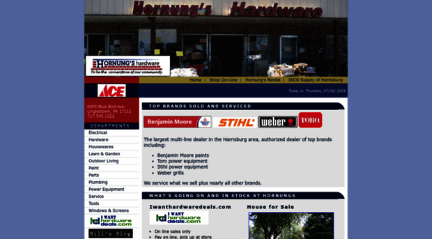 hornungshardware.com