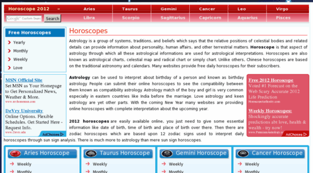 horoscopes.123newyears.com