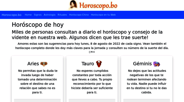 horoscopo.bo