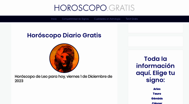 horoscopodeleo.es