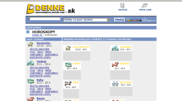 horoskop.denne.sk