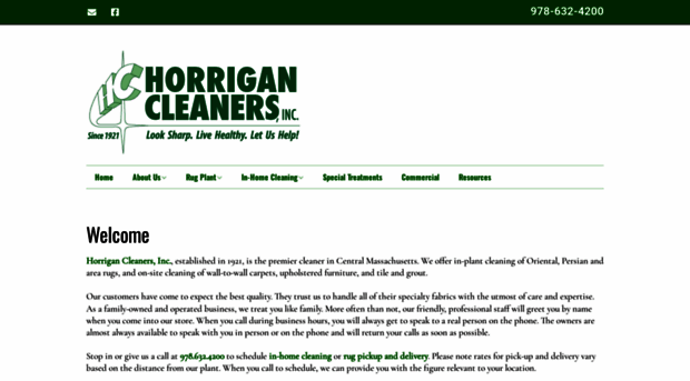 horrigancleaners.com