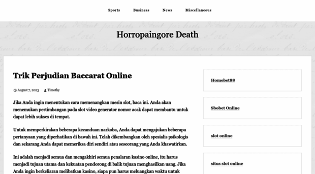 horropaingoredeath.com