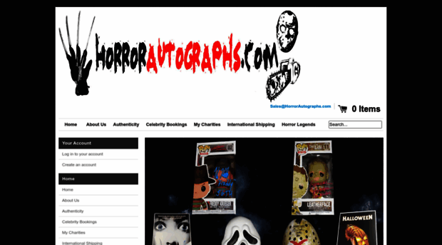 horrorautographs.com