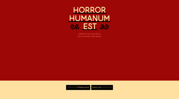 horrorhumanumest.info