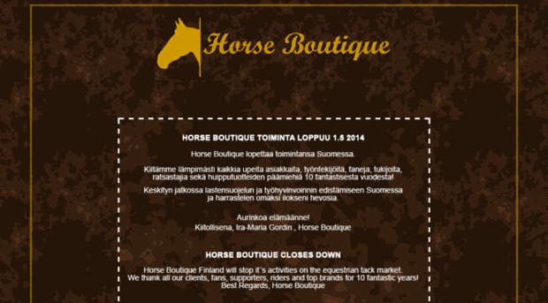 horseboutique.fi