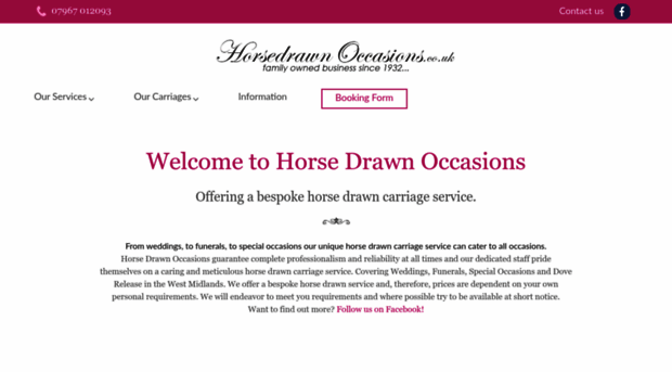 horsedrawnoccasions.co.uk