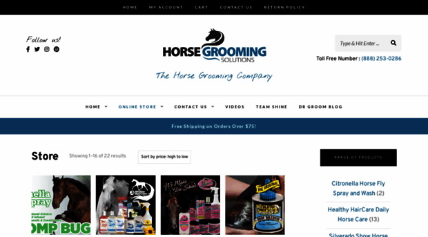 horsegroomingsolutions.com