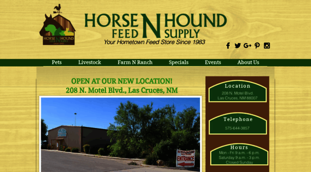 horsenhoundfeed.com