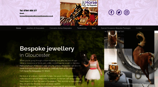 horsepetkeepsakes.co.uk