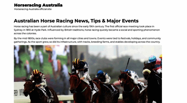 horseracing-australia.com