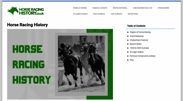 horseracinghistory.co.uk