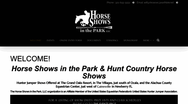 horseshowsinthepark.com