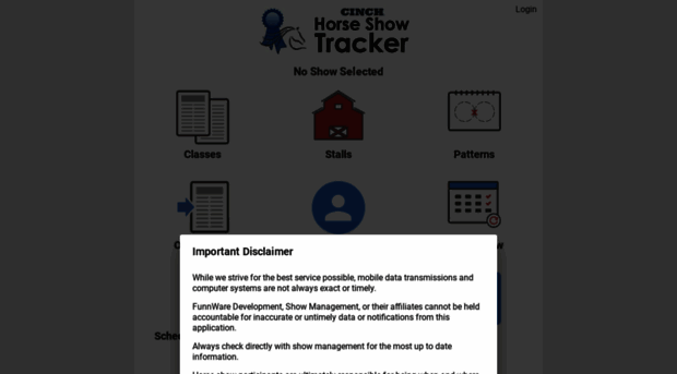 horseshowtracker.com