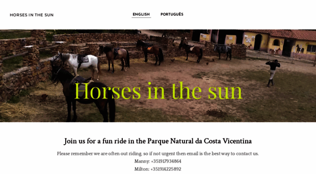 horsesinthesun.com