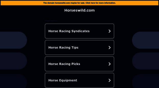 horseswild.com