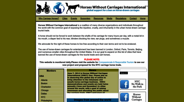 horseswithoutcarriages.org