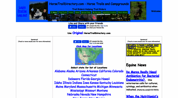 horsetraildirectory.com