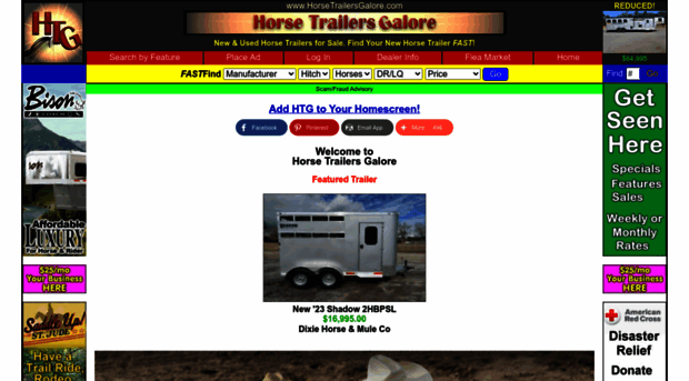 horsetrailersgalore.com