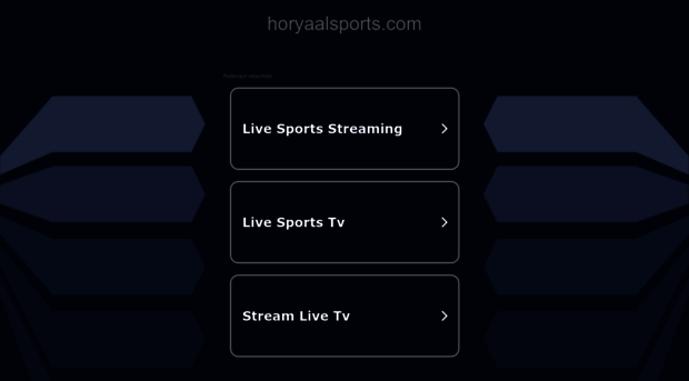 horyaalsports.com