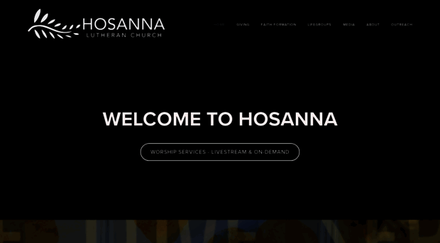 hosannaforestlake.net