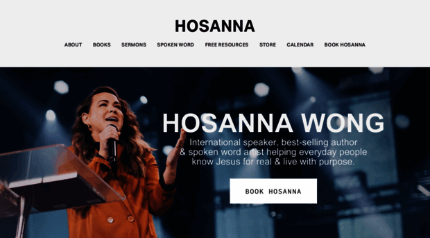 hosannapoetry.com