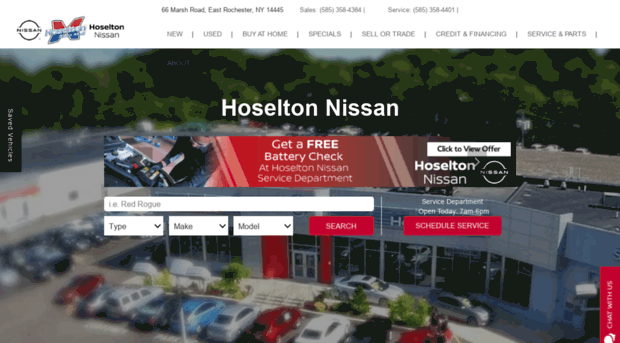 hoseltonnissan.com