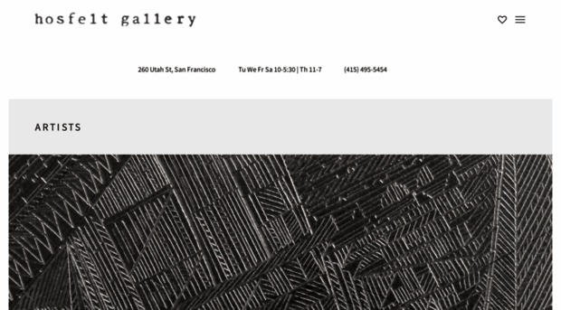 hosfeltgallery.com