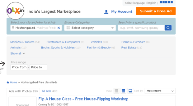hoshangabad.olx.in