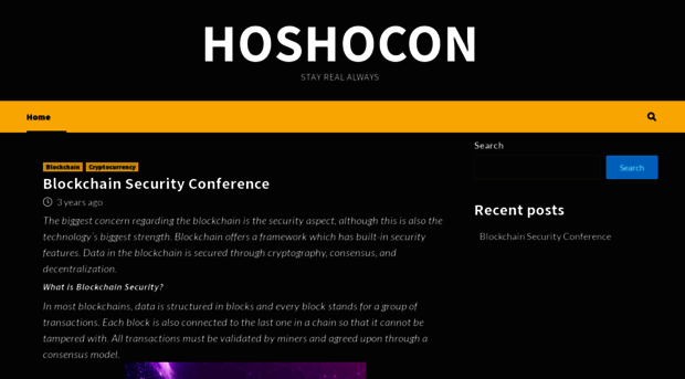 hoshocon.com