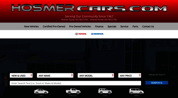 hosmercars.com