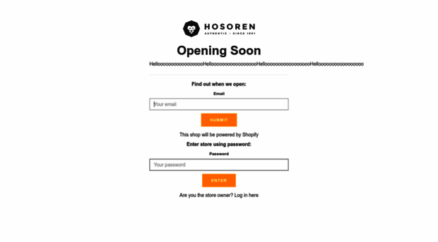 hosoren-2.myshopify.com