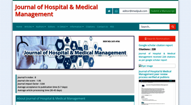 hospital-medical-management.imedpub.com