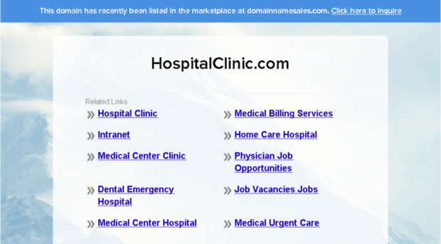 hospitalclinic.com