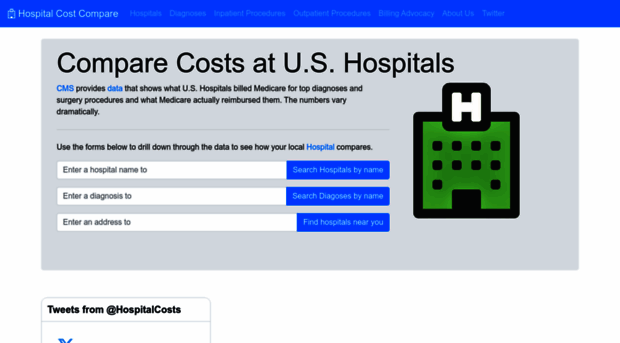 hospitalcostcompare.com