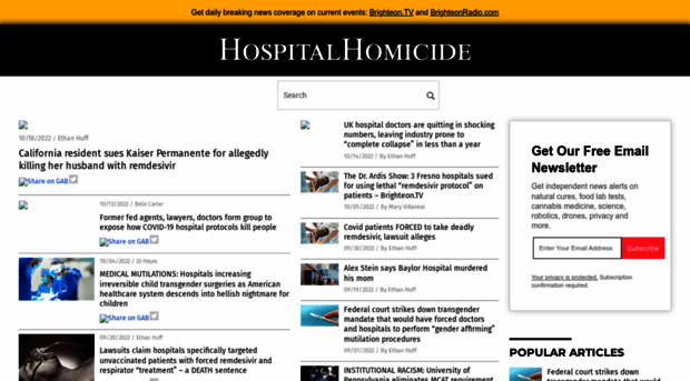 hospitalhomicide.com