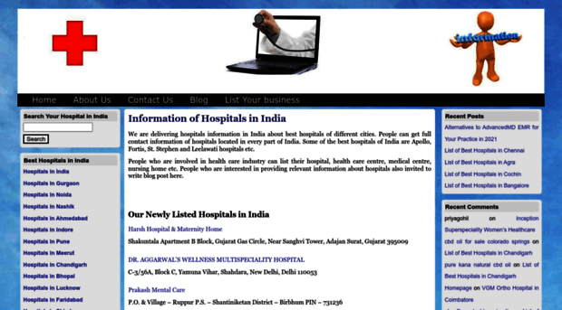hospitalinformationindia.com