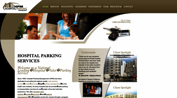 hospitalparkingmanagement.com