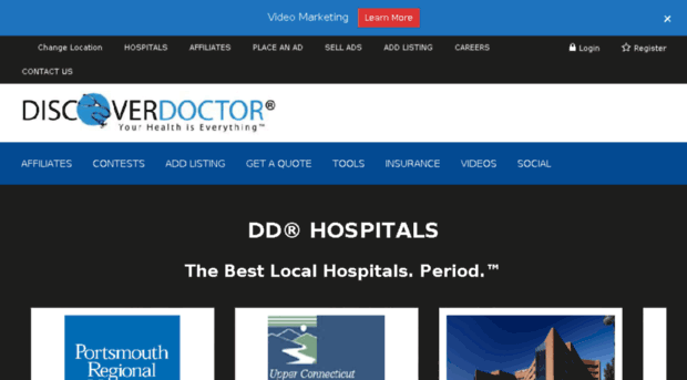 hospitals.discoverdoctor.com