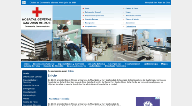 hospitalsanjuandediosguatemala.com