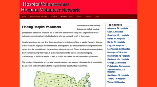 hospitalvolunteer.net