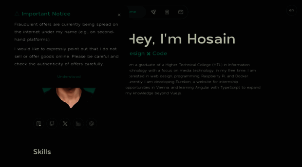 hossaini.dev